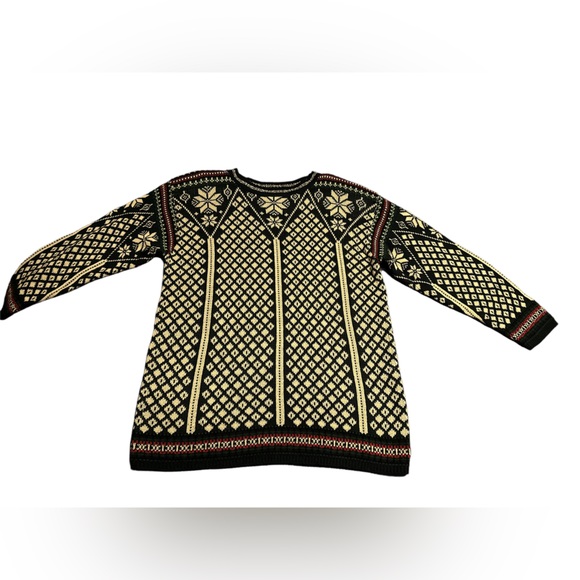 Jacque And Koko VTG Winter Sweater w/ Shoulder Pads Size 14/16 Ugly Christmas - Picture 1 of 6